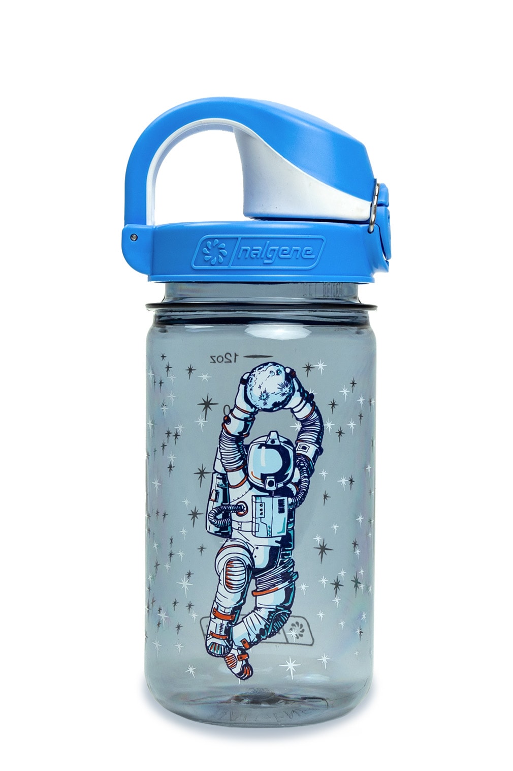 Nalgene product detail: 12oz On-The-Fly Kids Lock-Top Bottle with Graphics A9 — 12oz On-The-Fly Kids Lock-Top Bottle with Graphics