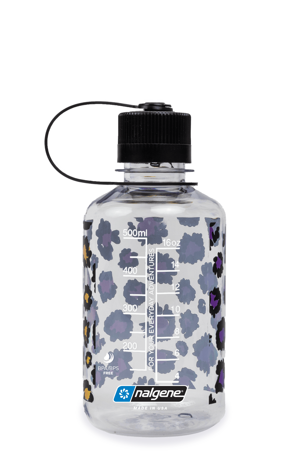 Nalgene product view: 16oz Narrow Mouth Animal Print Bottles J1 — 16oz Narrow Mouth Animal Print Bottles