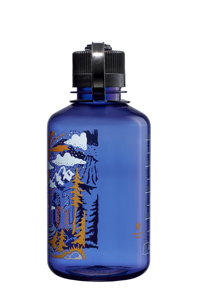 Nalgene product image: 16oz Narrow Mouth Wild Expressions Bottles I2 — 16oz Narrow Mouth Wild Expressions Bottles