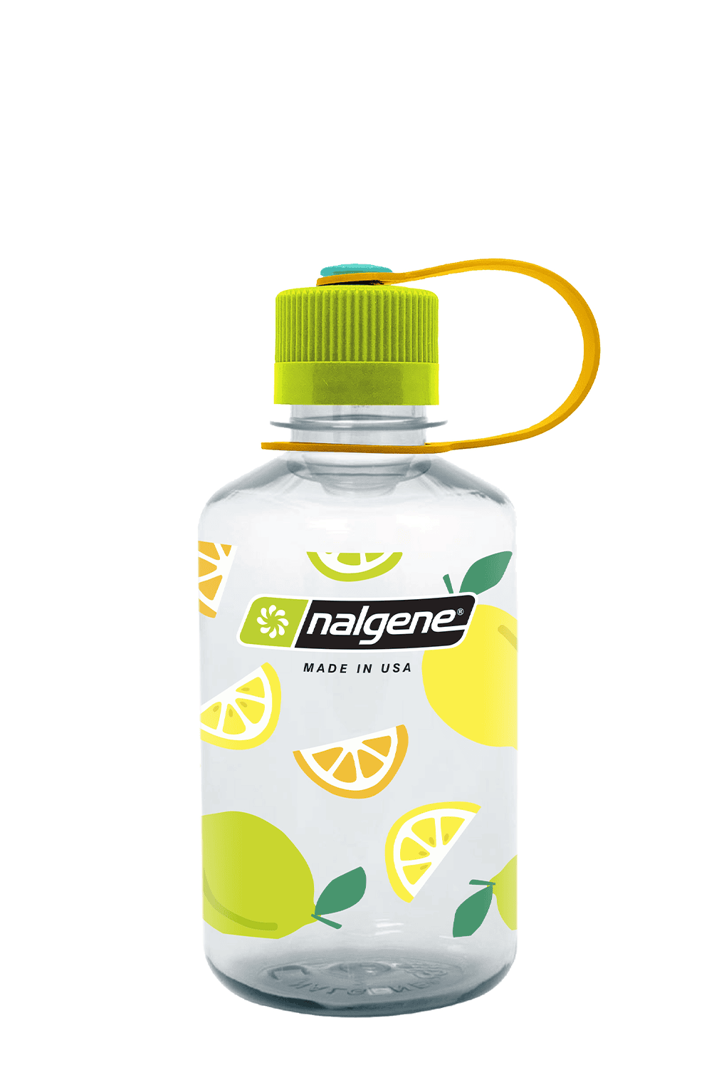 Nalgene product image: 16oz Narrow Mouth Fruit Print Bottles F3 — 16oz Narrow Mouth Fruit Print Bottles