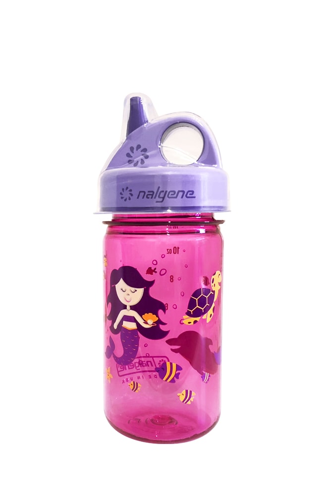 Nalgene product view: 12oz Kids Grip-N-Gulp with Graphics D9 — 12oz Kids Grip-N-Gulp with Graphics