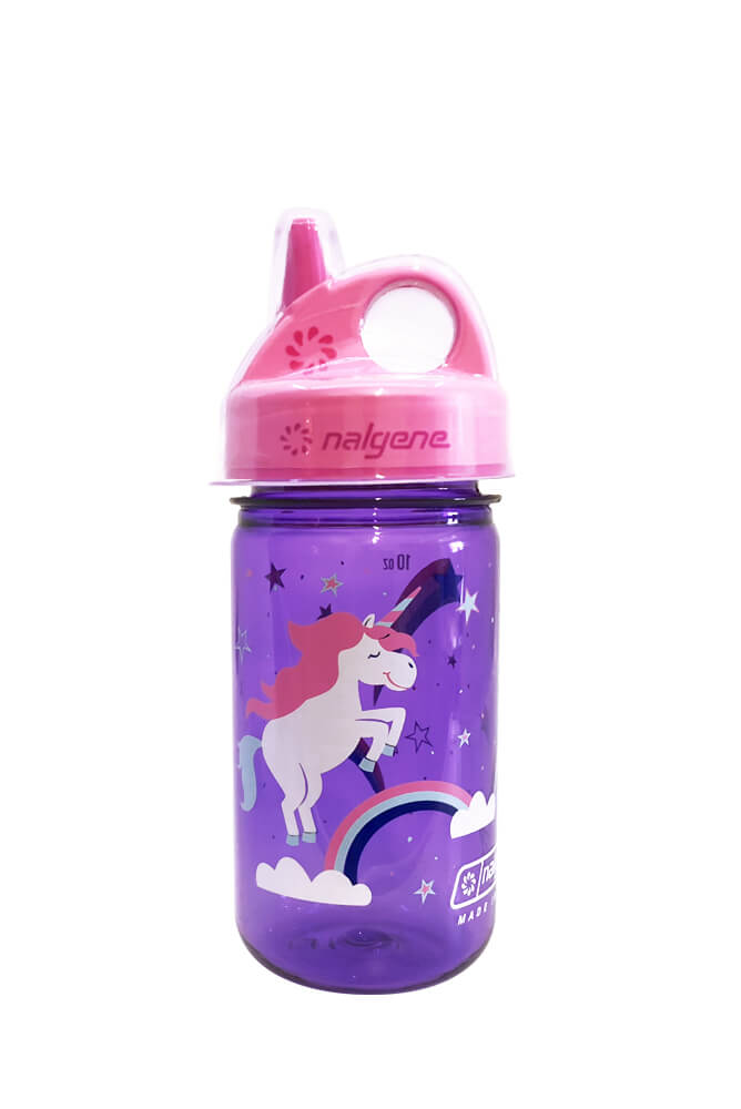 Nalgene product image: 12oz Kids Grip-N-Gulp with Graphics D9 — 12oz Kids Grip-N-Gulp with Graphics