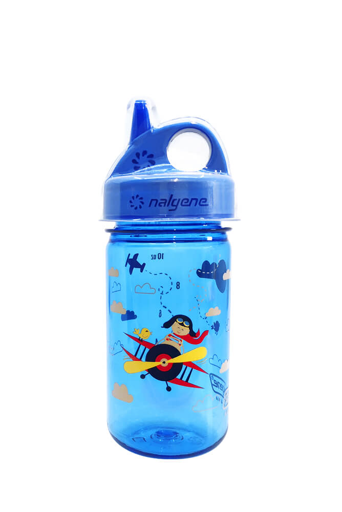 Nalgene product view: 12oz Kids Grip-N-Gulp with Graphics D9 — 12oz Kids Grip-N-Gulp with Graphics