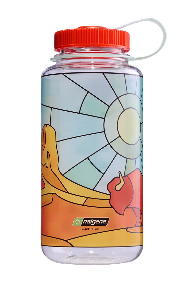Nalgene product detail: 32oz Wide Mouth Stained Glass Print Bottles U5 — 32oz Wide Mouth Stained Glass Print Bottles