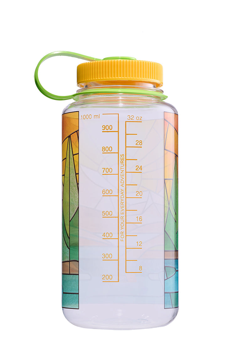 Nalgene product image: 32oz Wide Mouth Stained Glass Print Bottles U5 — 32oz Wide Mouth Stained Glass Print Bottles