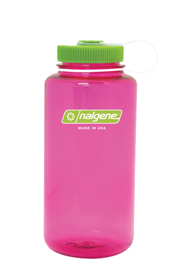 Nalgene product image: 32oz Wide Mouth Becca Pink Bottle C7 — 32oz Wide Mouth Becca Pink Bottle