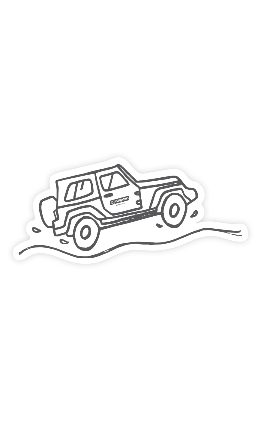 Nalgene product view: SUV Sticker A6 — SUV Sticker