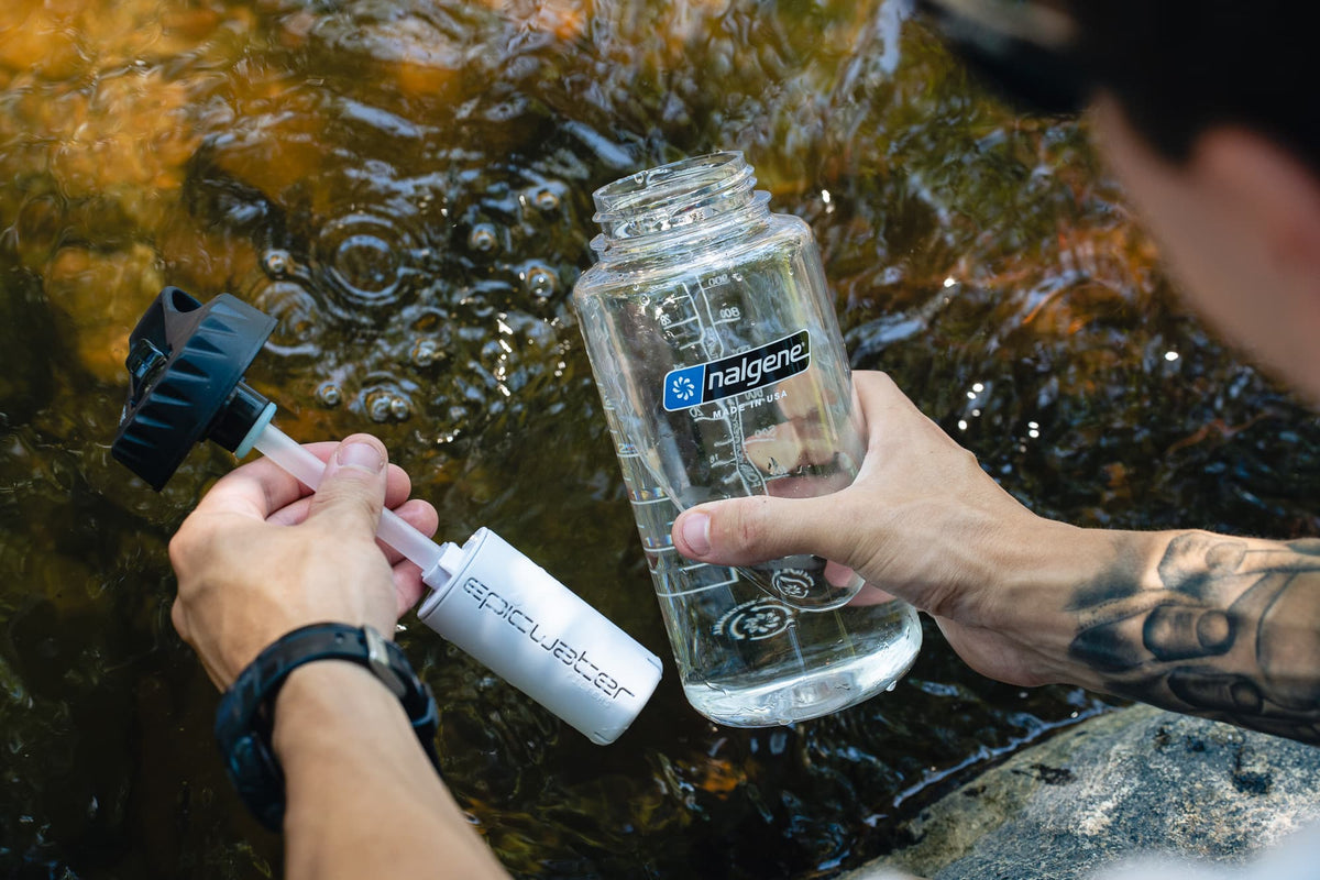 Nalgene product view: 32oz/24oz Epic Filter Cap + Kit O8 — 32oz/24oz Epic Filter Cap + Kit