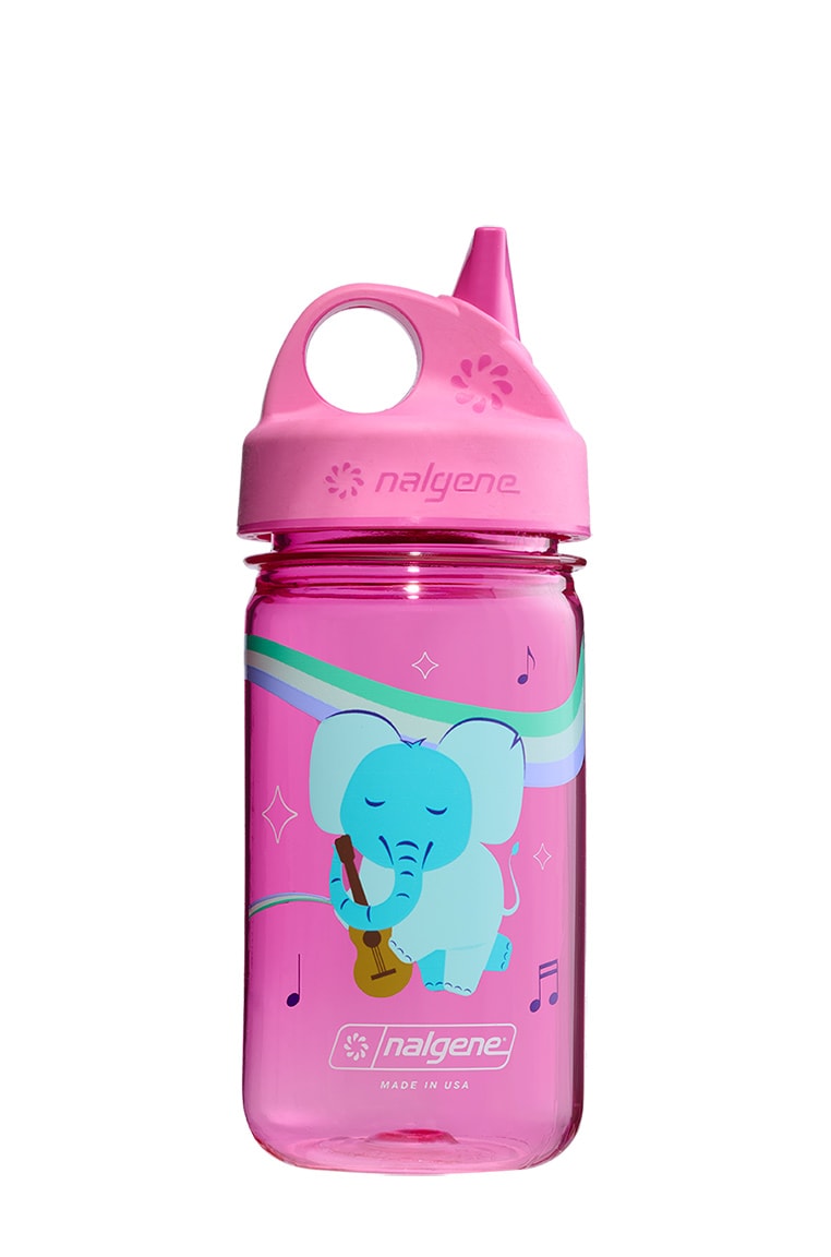 Nalgene product detail: 12oz Kids Grip-N-Gulp with Graphics D9 — 12oz Kids Grip-N-Gulp with Graphics