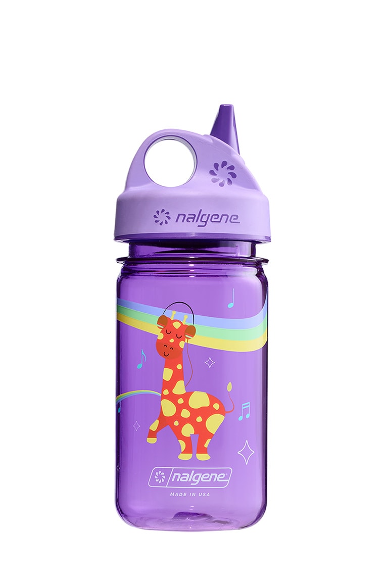 Nalgene product view: 12oz Kids Grip-N-Gulp with Graphics D9 — 12oz Kids Grip-N-Gulp with Graphics