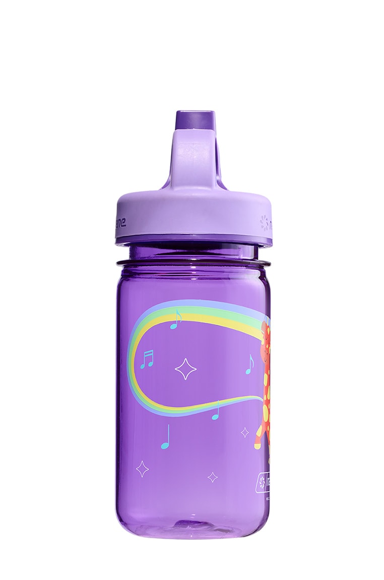Nalgene product view: 12oz Kids Grip-N-Gulp with Graphics D9 — 12oz Kids Grip-N-Gulp with Graphics