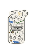 Nalgene Bottle Map Sticker — Nalgene Bottle Map Sticker S0