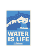 Nalgene product view: Water Is Life Sticker B8 — Water Is Life Sticker