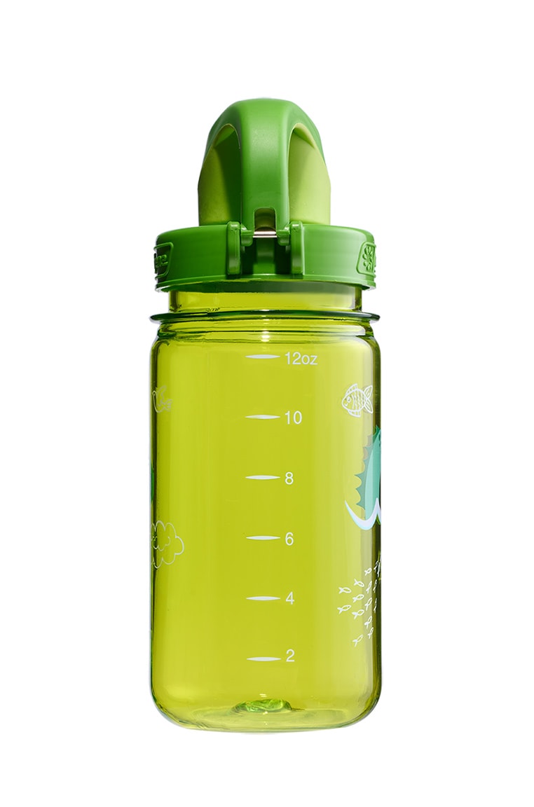 Nalgene product detail: 12oz On-The-Fly Kids Lock-Top Bottle with Graphics A9 — 12oz On-The-Fly Kids Lock-Top Bottle with Graphics