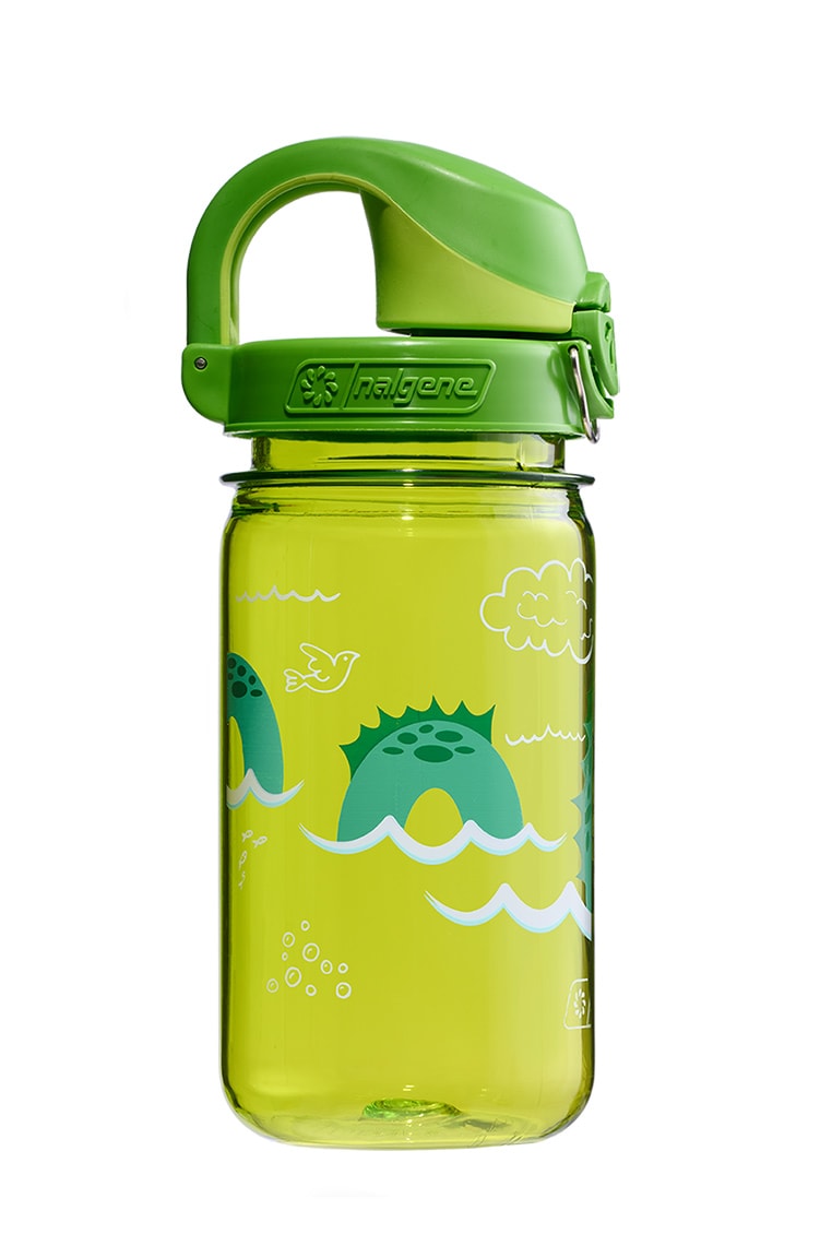 Nalgene product detail: 12oz On-The-Fly Kids Lock-Top Bottle with Graphics A9 — 12oz On-The-Fly Kids Lock-Top Bottle with Graphics