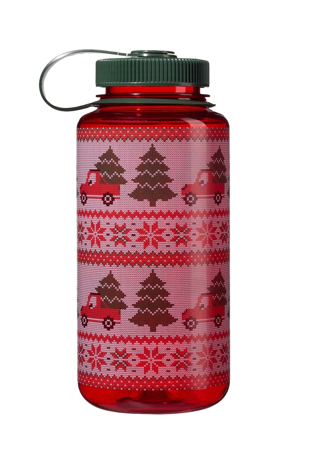 Nalgene product view: 32oz Wide Mouth Ugly Sweater Bottle X5 — 32oz Wide Mouth Ugly Sweater Bottle